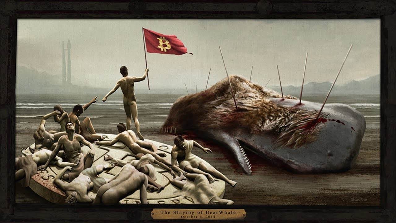 Christopher Edwin Steininger BearWhale painting
