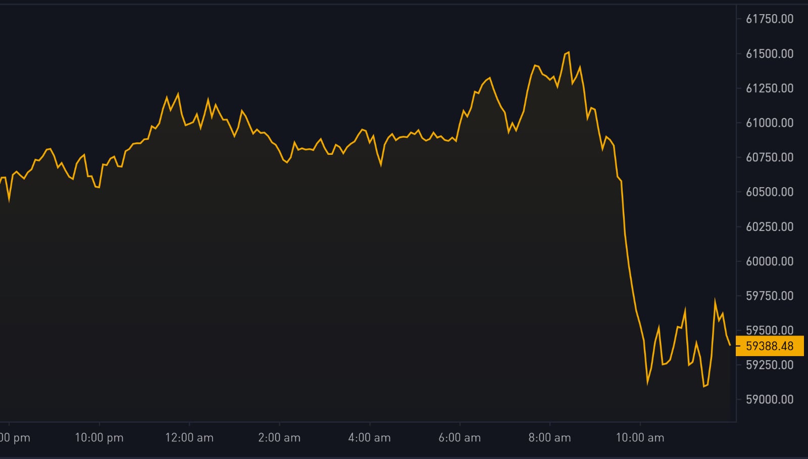 Bitcoin Plunges 5% Despite Lower-than-Expected CPI Data