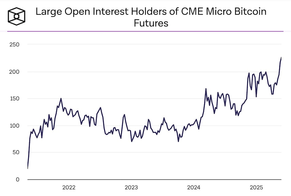 CME Bitcoin Traders Hit Record 217 in May