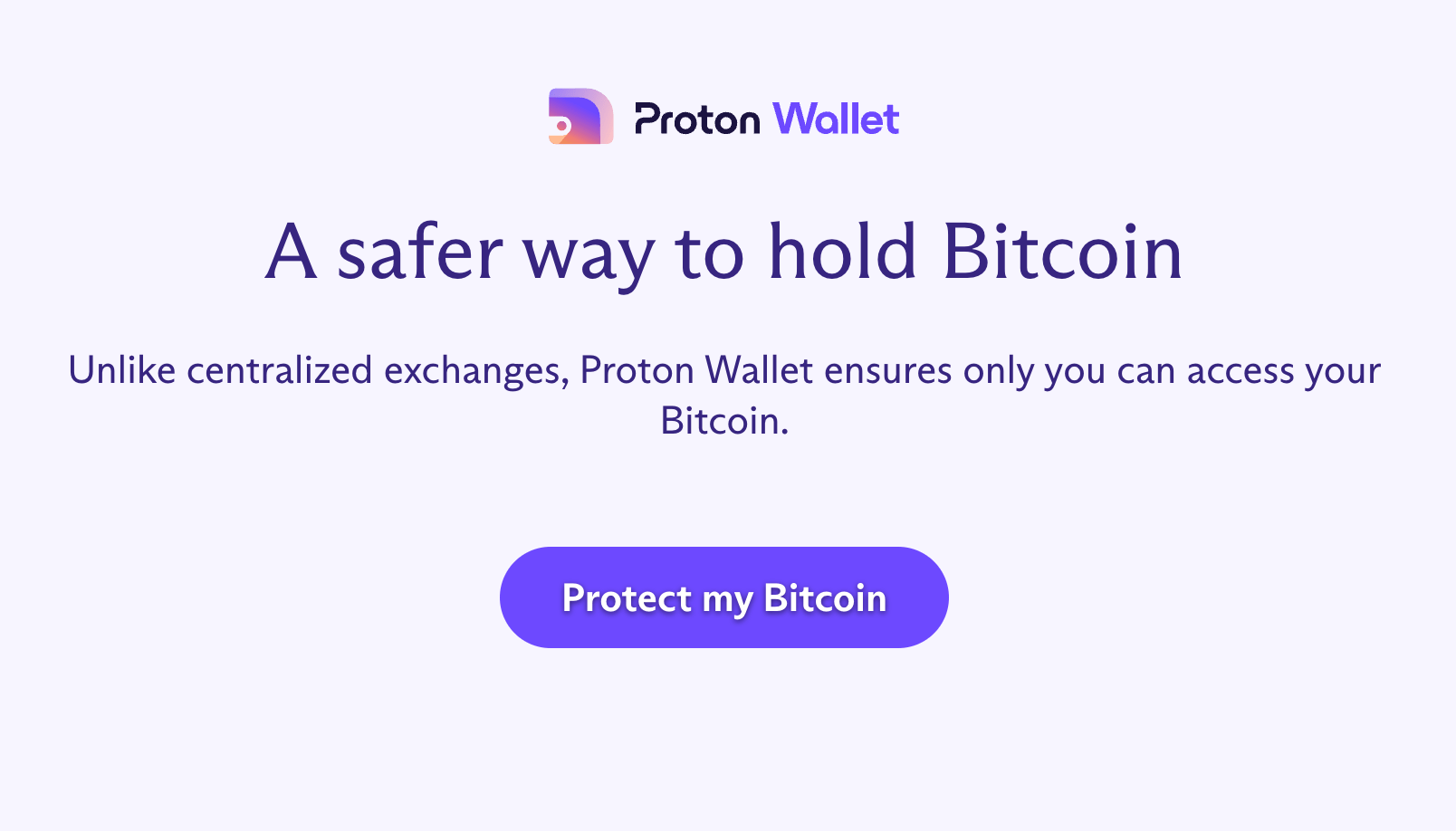 ProtonMail Email Service Unveils New Self-Custody Bitcoin Wallet