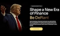 Trump's WLFI Token Sale Stumbles as Website Crashes