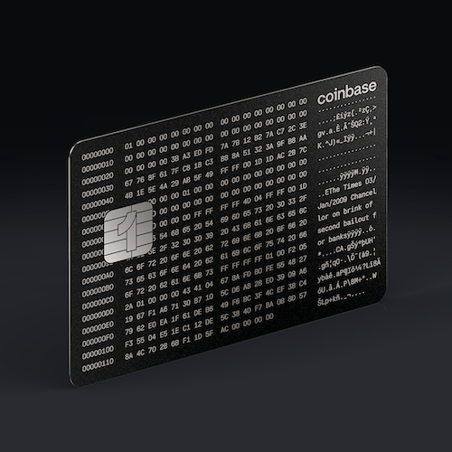 Coinbase One Card